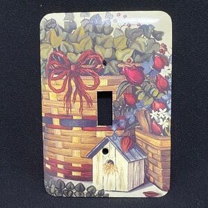 Metal Single Toggle Switch Plate Cover